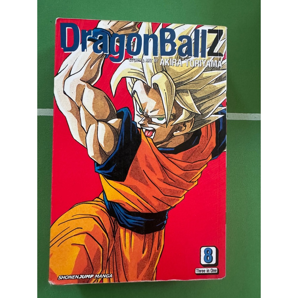 Dragon Ball Z VIZBIG Edition Vol 8 Manga Akira Toriyama 3-in-1 Paperback Good